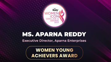 Aparna Reddy Clinches The Women Young Achievers Award In The 3rd Edition Of The Reality+ Women Icon Conclave & Awards 2023