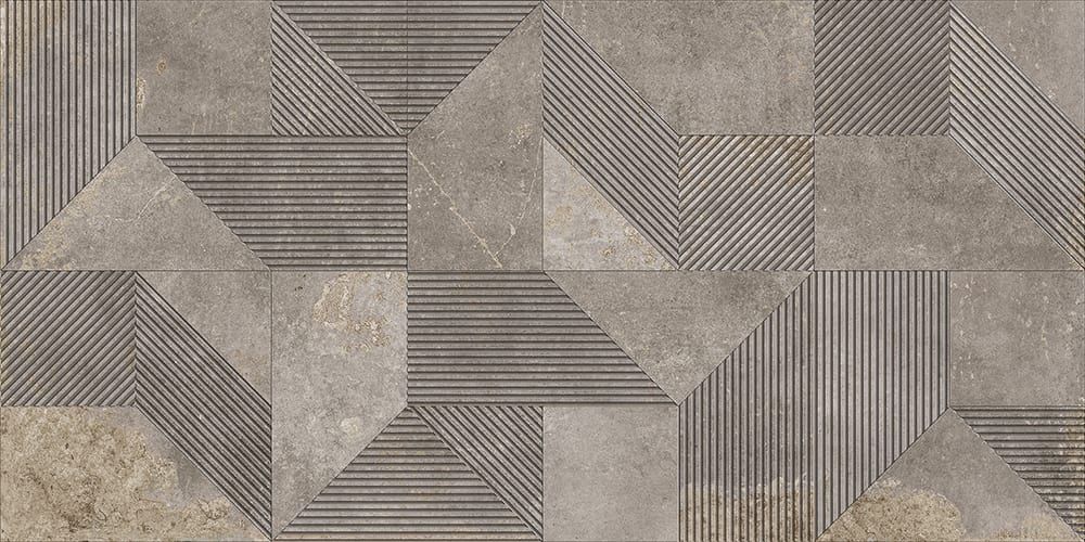 Desire Grey Decor|600x1200|Bedroom Tiles
