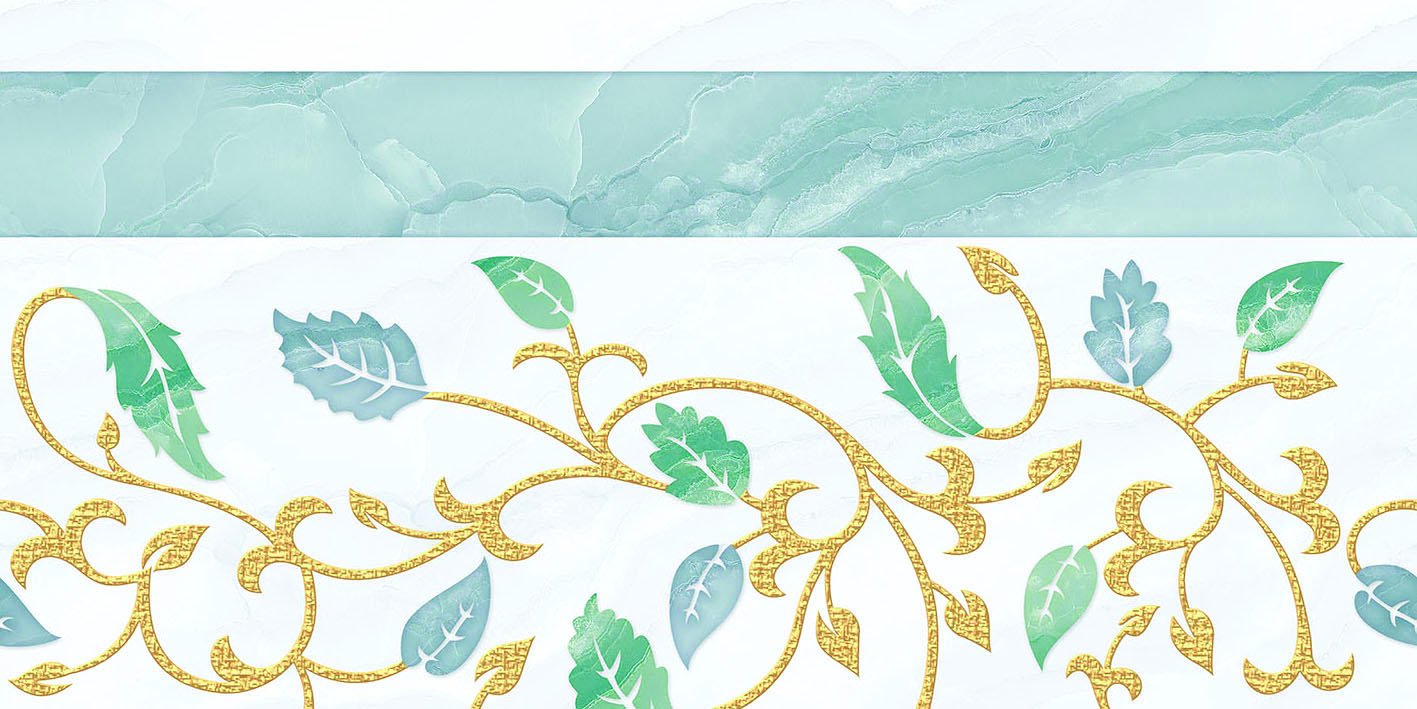 Aqua Bloom Decor-1|300x600|Modern Bathroom and Restroom Tiles